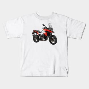 V Strom 1050XT Bike Illustration Kids T-Shirt